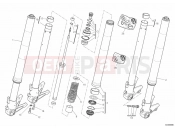 DUCATI 2014 Superbike 848 21A - FRONT FORK (1) » FRONT SUSPENSION