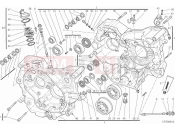 DUCATI 2014 HYPERSTRADA HALF-CRANKCASES PAIR » ENGINE CASE