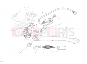 DUCATI 2013 Monster 1100 EVO ABS SIDE STAND » ACCESSORIES