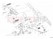 DUCATI 2013 Monster 1100 EVO ABS FOOTRESTS, LEFT » UNCLASSIFIED