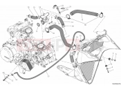 DUCATI 2013 Superbike 1199 Panigale ABS hűtő rendszer » hűtőradiátor