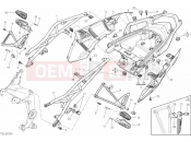 DUCATI 2013 Multistrada 1200 S GT REAR FRAME COMP. » FRAME