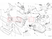 DUCATI 2013 Multistrada 1200 S GT EXHAUST SYSTEM » EXHAUST SYSTEM