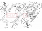 DUCATI 2013 Multistrada 1200 S Pikes Peak REAR FRAME COMP. » FRAME