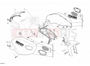 DUCATI 2013 Monster 696 FAIRING » PLASTICS