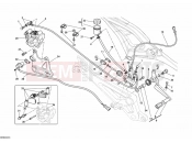 DUCATI 2013 Monster 696 REAR BRAKE SYSTEM » BRAKING SYSTEM