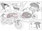 DUCATI 2013 Monster 696 ART KIT » ACCESSORIES