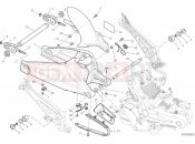 DUCATI 2013 Monster 696 ABS 032 - SWING ARM (1) » SWING ARM