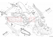DUCATI 2013 Monster 696 ABS 032 - SWING ARM (2) » SWING ARM