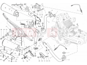 DUCATI 2013 Monster 696 ABS ANNIVERSARY EXHAUST SYSTEM » EXHAUST SYSTEM