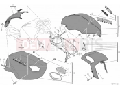 DUCATI 2013 Monster 696 ABS ANNIVERSARY FAIRING » PLASTICS