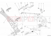 DUCATI 2013 Monster 696 ABS ANNIVERSARY FOOTRESTS, LEFT » UNCLASSIFIED