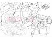 DUCATI 2013 Monster 696 ANNIVERSARY BATTERY » WIRING HARNESS