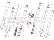 DUCATI 2013 Monster 795 024 - FRONT FORK (1) » FRONT SUSPENSION