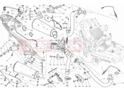 DUCATI 2013 Monster 795 ABS EXHAUST SYSTEM » EXHAUST SYSTEM