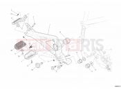 DUCATI 2013 Hypermotard 796 FOOTRESTS, RIGHT » UNCLASSIFIED