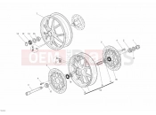 DUCATI 2013 Superbike 848 EVO WHEELS » FRONT WHEEL