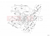 DUCATI 2013 Superbike 848 EVO Corse SE HORIZONTAL CYLINDER HEAD » VALVE DRIVE