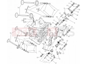 DUCATI Diavel CROMO HORIZONTAL CYLINDER HEAD » VALVE DRIVE