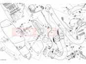 DUCATI HYPERMOTARD SP EXHAUST SYSTEM » EXHAUST SYSTEM