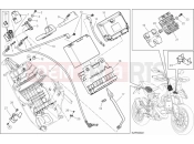 DUCATI HYPERMOTARD SP BATTERY HOLDER » WIRING HARNESS