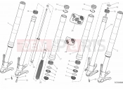 DUCATI 2013 HYPERSTRADA FRONT FORK » FRONT SUSPENSION