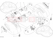 DUCATI 2013 HYPERSTRADA SIDE PANNIERS (ACCESSORIES) » ACCESSORIES