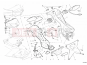 DUCATI 2013 Streetfighter 1098 S TAILLIGHT » LIGHTING SYSTEM