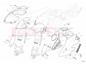 DUCATI 2012 Hypermotard 1100 EVO FAIRING » PLASTICS