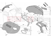 DUCATI 2012 Monster 1100 EVO ABS FAIRING » PLASTICS
