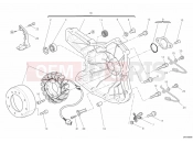 DUCATI 2012 Hypermotard 1100 EVO SP GENERATOR COVER » IGNITION SYSTEM
