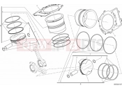 DUCATI 2012 Superbike 1199 Panigale CYLINDER - PISTON » ENGINE CASE