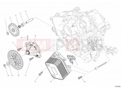 DUCATI 2012 Superbike 1199 Panigale ABS GENERATOR COVER - WATER PUMP » COOLING SYSTEM