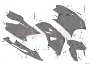 DUCATI 2012 Superbike 1199 Panigale S FAIRING » PLASTICS