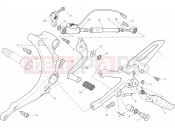DUCATI 2012 Superbike 1199 Panigale S FOOTRESTS, LEFT » UNCLASSIFIED
