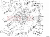 DUCATI 2012 Superbike 1199 Panigale S ABS HORIZONTAL CYLINDER HEAD » VALVE DRIVE
