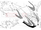 COWLING » PLASTICS - Ducati Superbike 1199 Panigale S Tricolore 2012