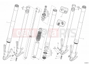 DUCATI 2012 Multistrada 1200 FRONT FORK » FRONT SUSPENSION
