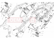 DUCATI 2012 Multistrada 1200 REAR FRAME COMP. » FRAME