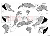 DUCATI 2012 Multistrada 1200 S Pikes Peak 34A - FAIRING » PLASTICS
