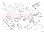 DUCATI 2012 Multistrada 1200 S Pikes Peak NUMBER PLATE HOLDER - TAIL LIGHT » LIGHTING SYSTEM