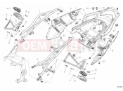 DUCATI 2012 Multistrada 1200 S Sport REAR FRAME COMP. » FRAME