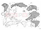 DUCATI 2012 Multistrada 1200 S Touring 34A - FAIRING » PLASTICS