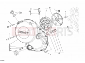 DUCATI 2012 Monster 659 ABS CLUTCH COVER » CLUTCH