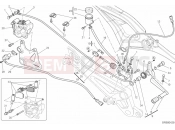 DUCATI 2012 Monster 659 REAR BRAKE SYSTEM » BRAKING SYSTEM