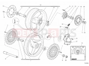 DUCATI 2012 Monster 696 WHEELS » FRONT WHEEL