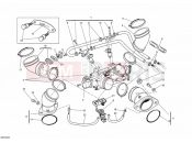 DUCATI 2012 Monster 696 ABS THROTTLE BODY » INTAKE, CARBURETTOR