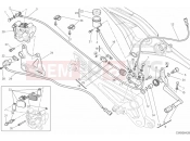DUCATI 2012 Monster 795 REAR BRAKE SYSTEM » BRAKING SYSTEM