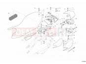 DUCATI 2012 Hypermotard 796 SEAT » TANK/SEAT