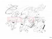 DUCATI 2012 Hypermotard 796 FAIRING » PLASTICS